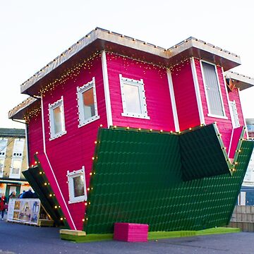 Artwork thumbnail, Upside down house in Bournemouth by santoshputhran