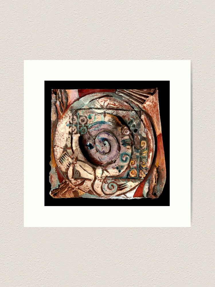 Alternate view of Centering Art Print