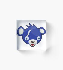 Fortnite Fireworks Team Leader Emote face logo Acrylic Block