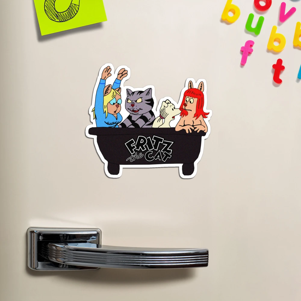 Fritz the Cat [Bathtub scene] Magnet for Sale by annahallo34 | Redbubble