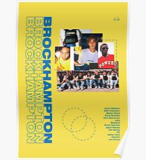 BROCKHAMPTON POSTER Poster
