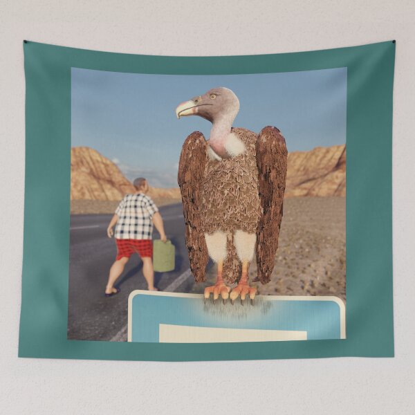 Item preview, Vulture is waiting for meal designed and sold by Larry3d.