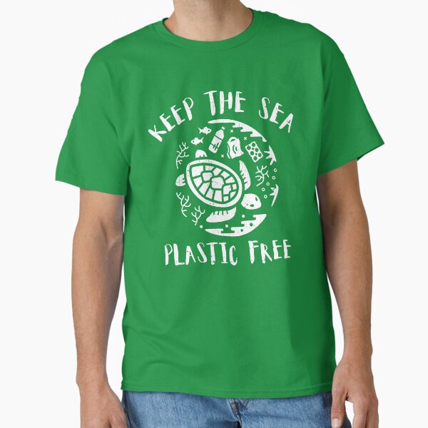 Item preview, Keep The Sea Plastic Free - Turtle designed and sold by Bangtees.