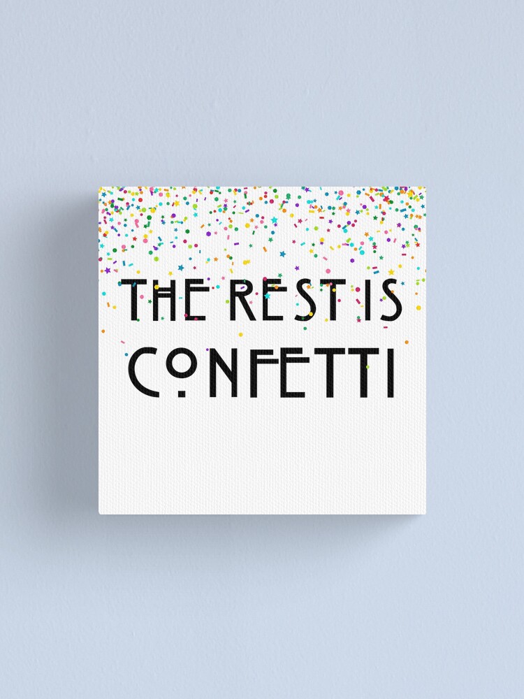 "The rest is confetti, The Haunting of Hill House, Shirley Jackson