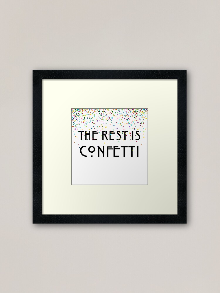 "The rest is confetti, The Haunting of Hill House, Shirley Jackson, Confetti, Quotes, Gifts