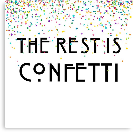 "The rest is confetti, The Haunting of Hill House, Shirley Jackson