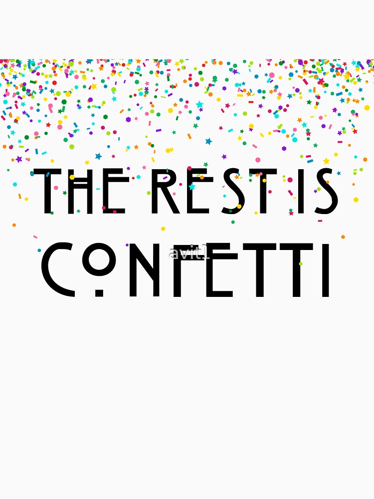 "The rest is confetti, The Haunting of Hill House, Shirley Jackson, Confetti, Quotes, Gifts