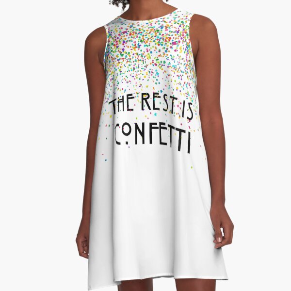 Item preview, The rest is confetti, The Haunting of Hill House, Shirley Jackson, Confetti, Quotes, Gifts, Presents, Ideas, Colors, Culture, Trendy, Cool designed and sold by avit1.