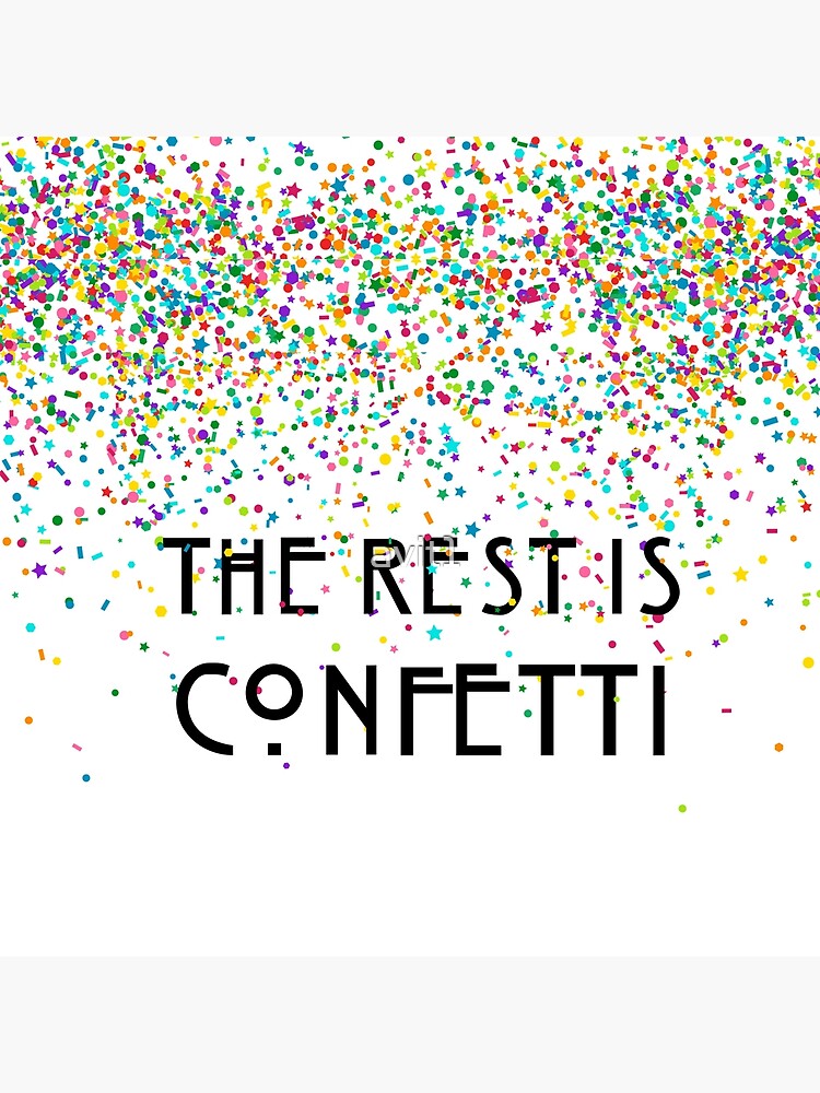 "The rest is confetti, The Haunting of Hill House, Shirley Jackson