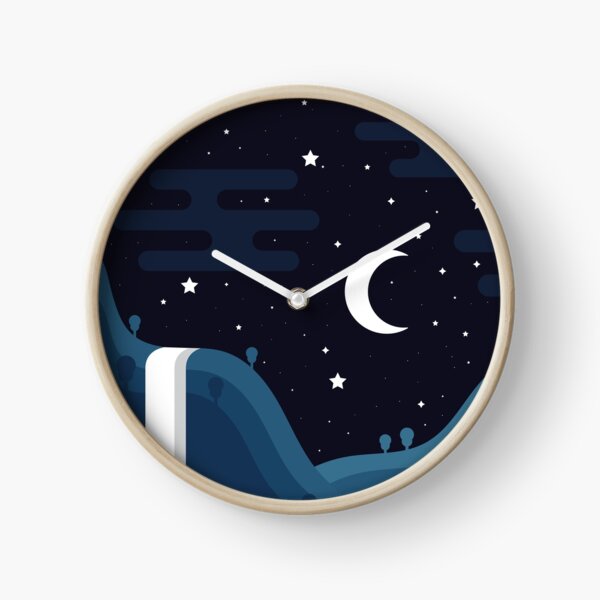 Magical Night Sky Clock