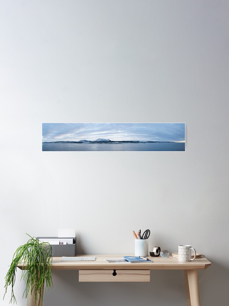 Thumbnail 2 of 3, Poster, Norwegian vista near Trondheim designed and sold by DavidBurren.