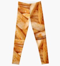 French fries Leggings