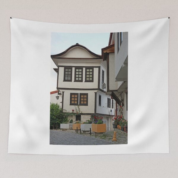 Item preview, old house street Ohrid Macedonia designed and sold by goceris.