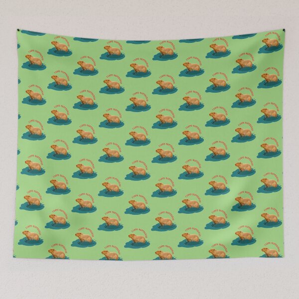 Item preview, I love capybaras Funny designed and sold by Vac1.