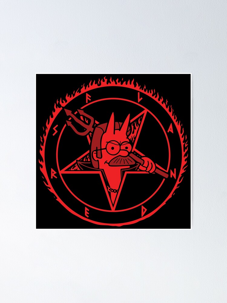 devil flanders glow in the dark