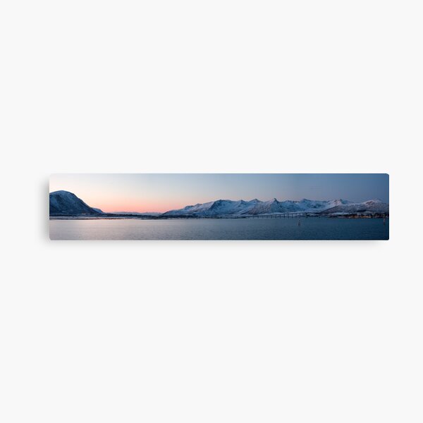 Risøyhamn Christmas morning Canvas Print