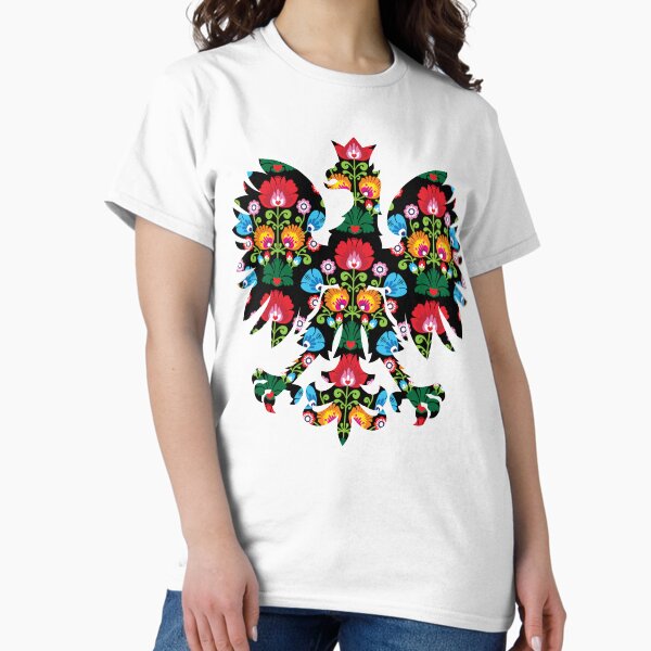 Item preview, Polish Eagle Folk Art / Wycinanki / Folk Art Flowers / Folklore / Poland  designed and sold by Folklove  Studio.