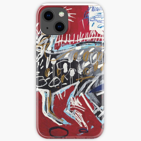 Baquiat dog iPhone Soft Case