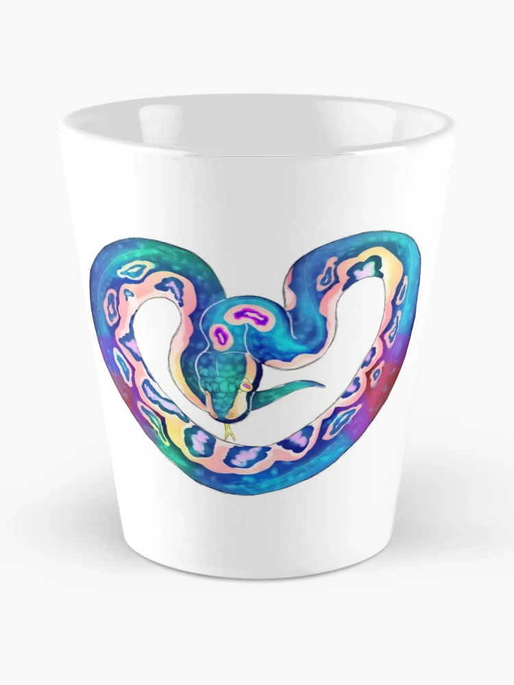 Thumbnail 2 of 4, Coffee Mug, Messy Ball Python Heart designed and sold by VantaRay.