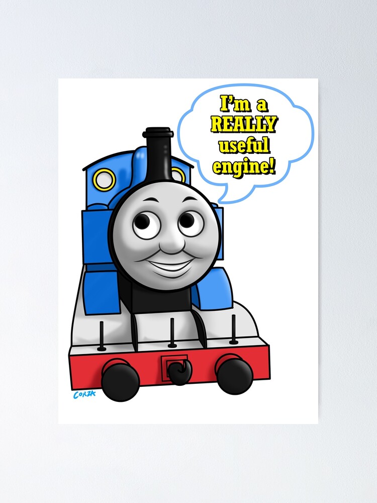 Thomas Really useful engine Poster by corzamoon | Redbubble