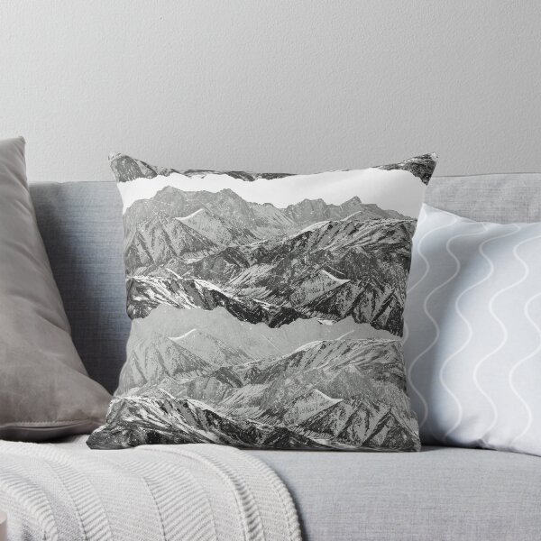 Item preview, MOUNTAIN MASHUP (MONOCHROME) designed and sold by KinguOmega.
