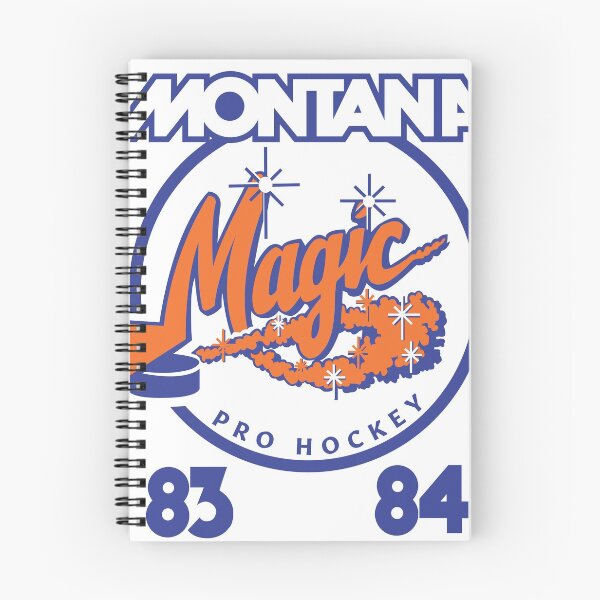 Item preview, Montana Magic Defunct Vintage CHL Hockey Logo 1983 1984 Transparent designed and sold by TheHockeyStore.