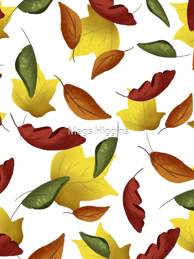 Falling Watercolor Leaves by megsneggs