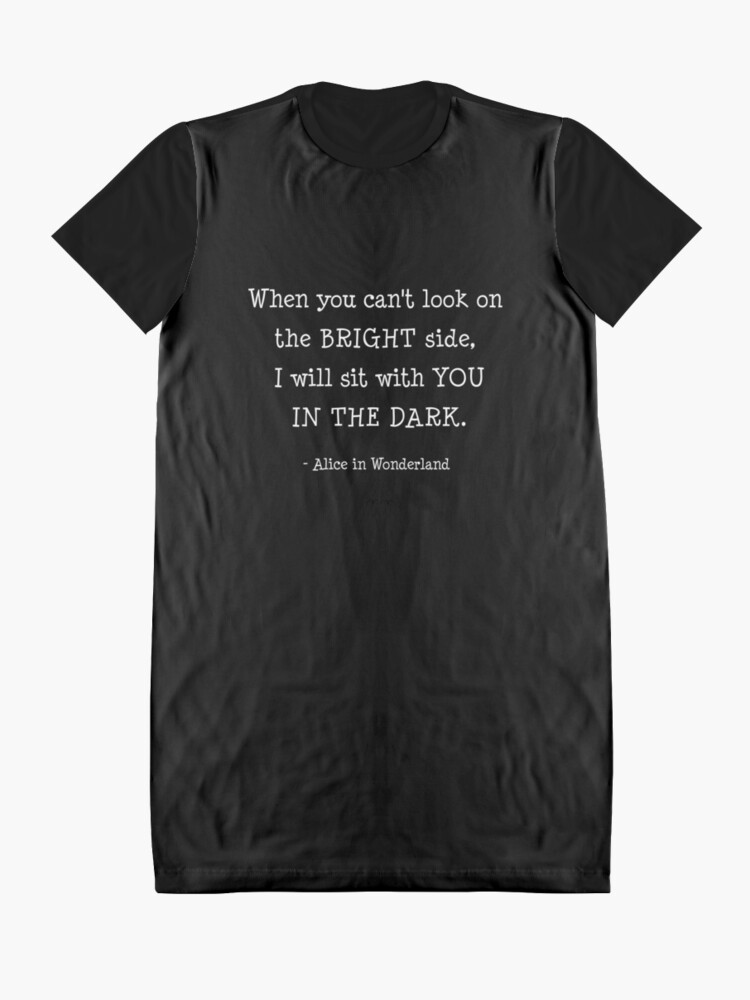 look on the bright side t shirt