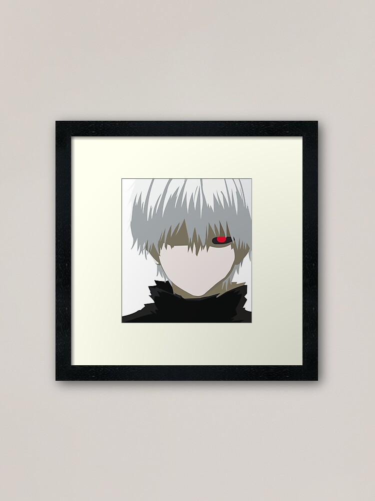 Kaneki Ken Framed Art Print By Susuyachan Redbubble