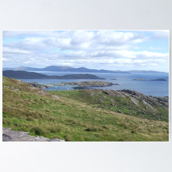 Item preview, View over the Atlantic Ocean from Mountains in Ballinskelligs designed and sold by CFoley.
