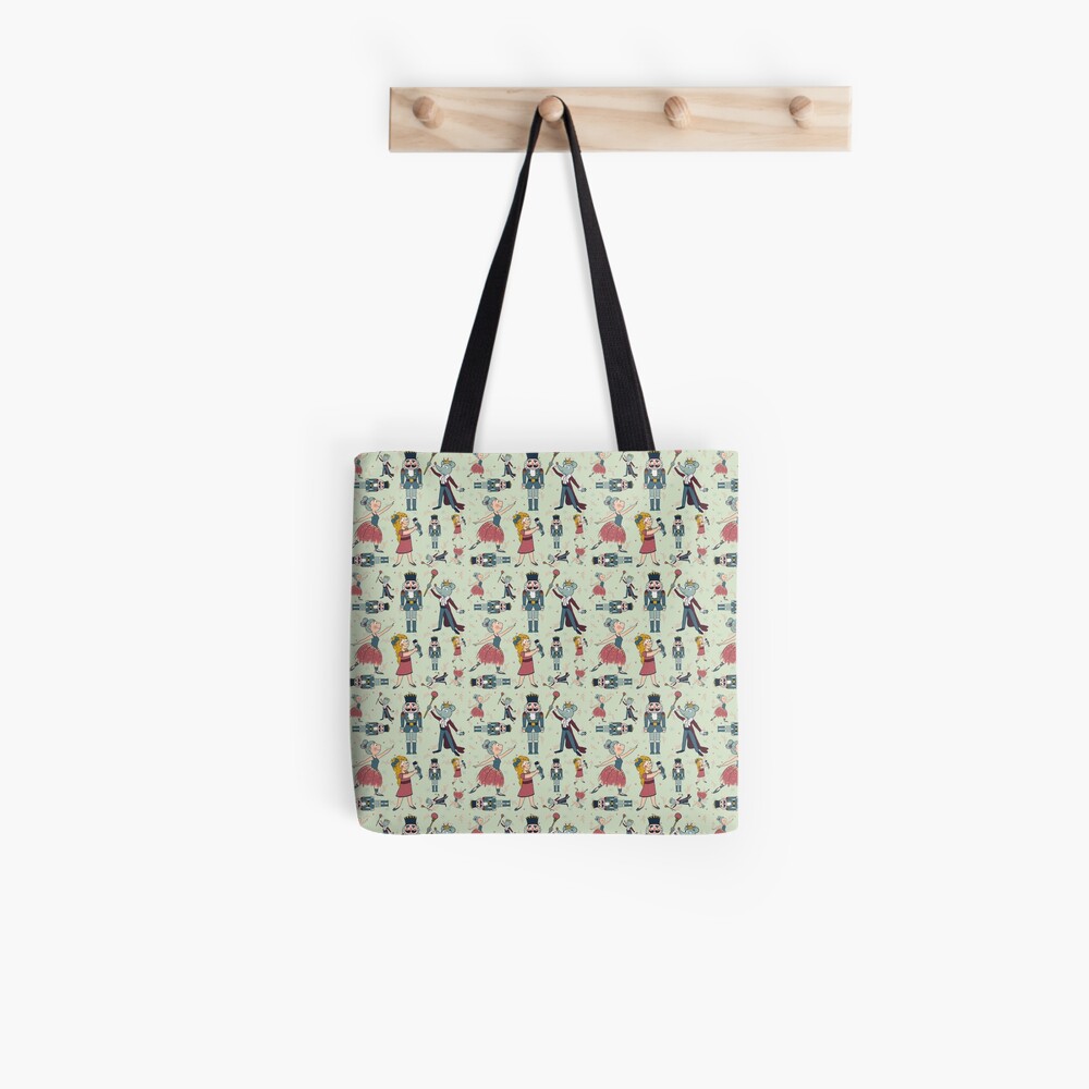 Nutcracker Pattern Tote Bag
