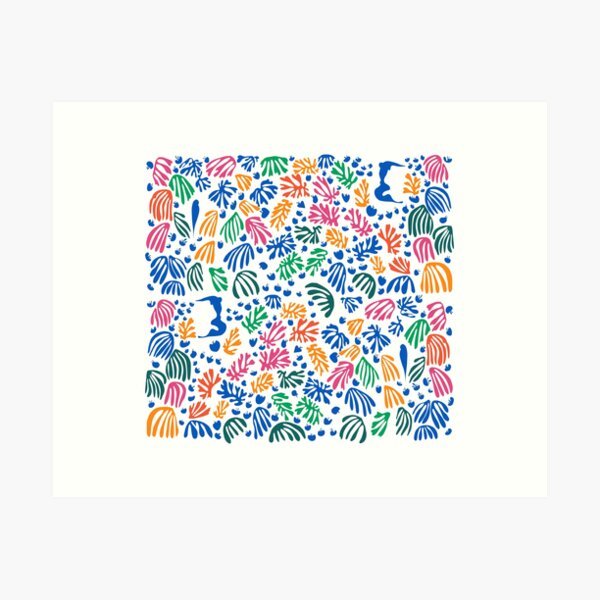 Aperçu de l'œuvre Matisse Colorful Pattern # 1 créée et vendue par ShaMiLaB.