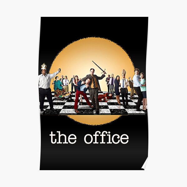 The Office Us, Office Tv Show, Comedy, Parodie, Humor, Cool, Verrückt, Meme, Gag, Wortspiele, Scherze, Geschenke, Geschenke, Ideen, Farben, Kunststil, Dekorstil, Gute Stimmung Poster