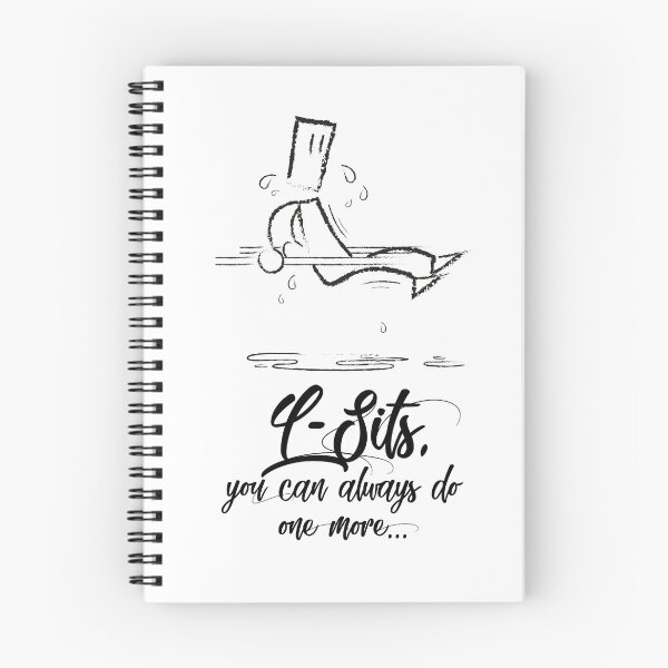Item preview, One more L-sit - Do it! Sporty! You can do it! designed and sold by bickhofe.