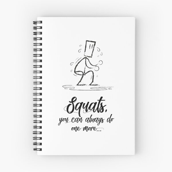 Item preview, One more Squats - Squat it! Do it! Sporty! designed and sold by bickhofe.