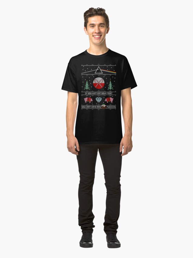 Alternate view of Hey Yule - Pink Christmas Classic T-Shirt