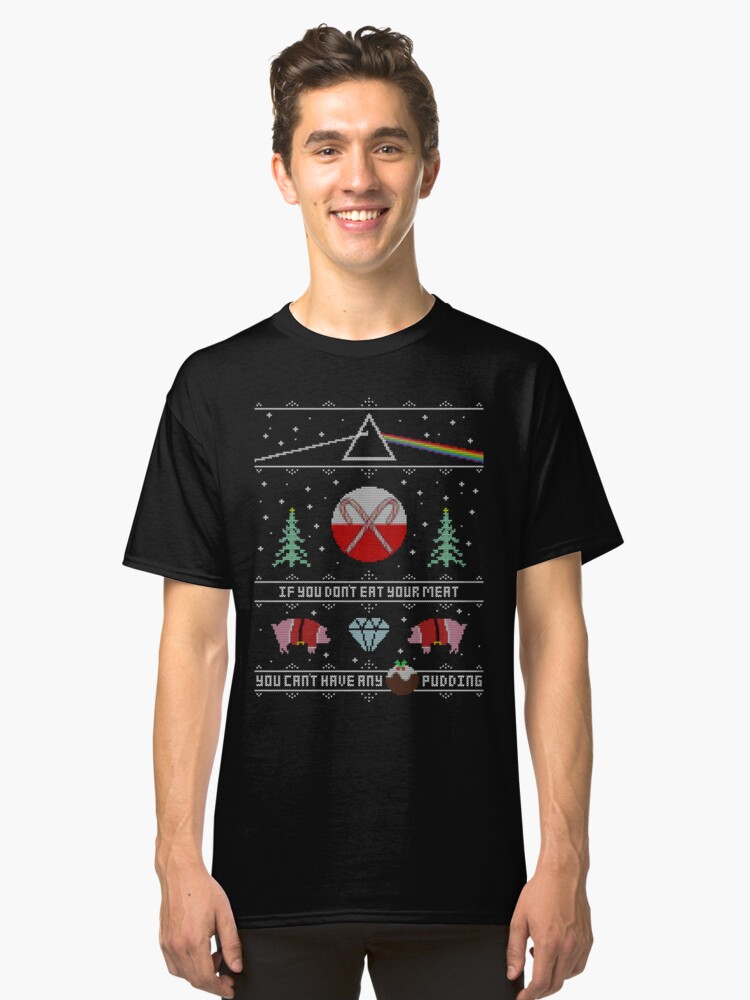 Alternate view of Hey Yule - Pink Christmas Classic T-Shirt