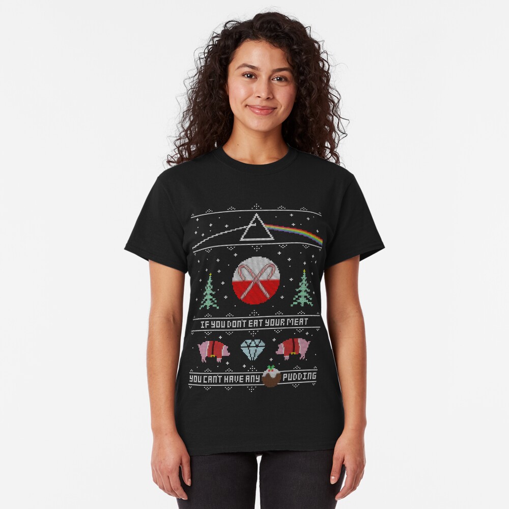 Hey Yule - Pink Christmas Classic T-Shirt