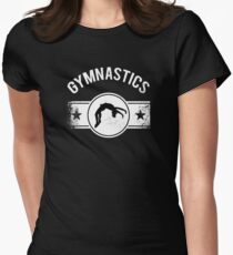 gymnastic Women's Fitted T-Shirt