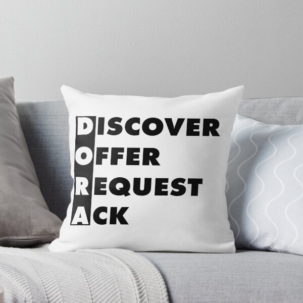 Item preview, DORA Black DHCP Message Flow Great Gift Idea for Network Admins designed and sold by SphereZones.