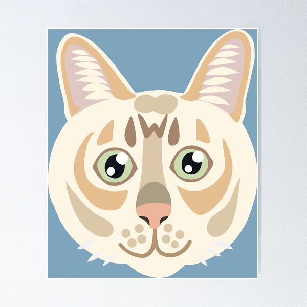 Item preview, Cato the cat designed and sold by Michelle Phong.
