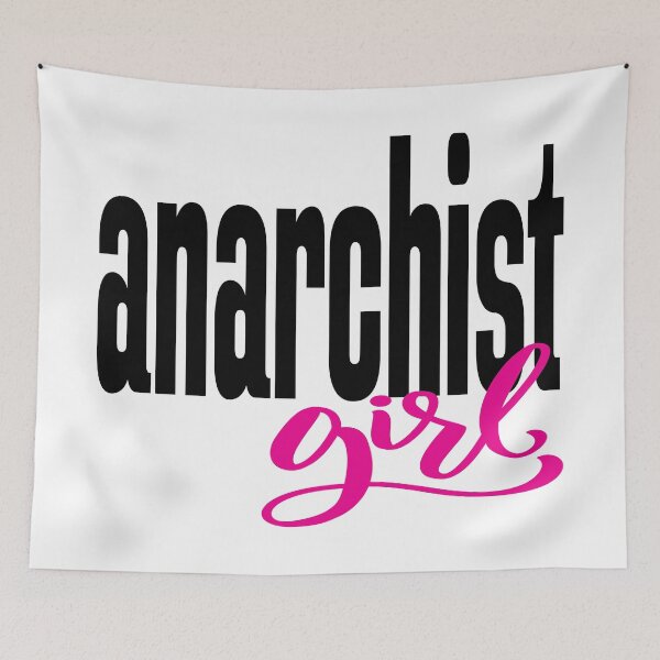 Item preview, Anarchist Girl Anarchism designed and sold by ProjectX23.