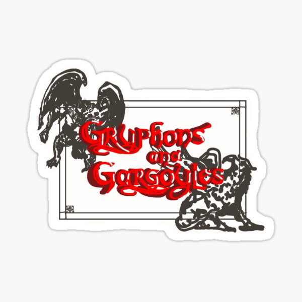 RIVERDALE Gryphons and Gargoyles Glossy Sticker
