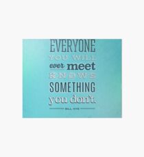 Meet people Art Board