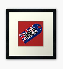Made in Australia Label - Gift Idea Framed Print