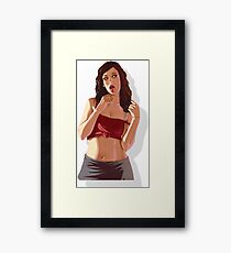 GTA Sexy Girl Framed Print