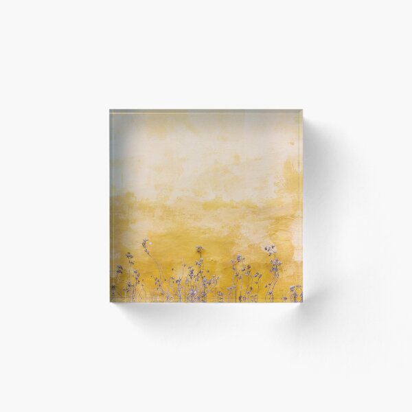 Item preview, Flowers on the yellow wall designed and sold by amarii.