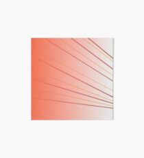 Design lines : gold sunset Art Board