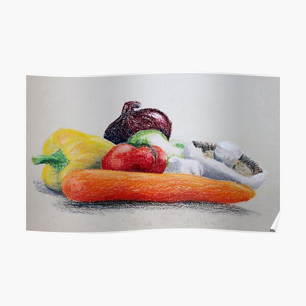 vegtables honestly Poster