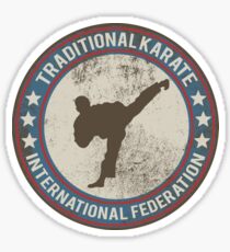 traditional karate Sticker
